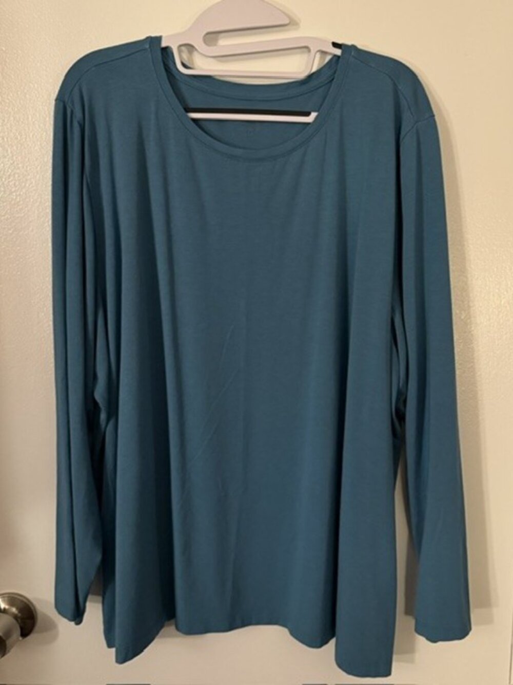 Coldwater Creek Supima Cotton Blend Long Sleeve Top - Size 3X